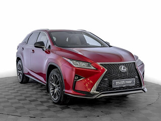 2016 Lexus RX 200t IV, красный, 3700000 рублей, вид 3
