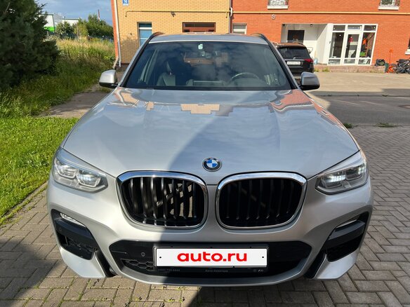 2019 BMW X3 30d xDrive III (G01), серебристый - вид 2