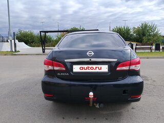 2014 Nissan Almera III (G15), чёрный, 750000 рублей, вид 3