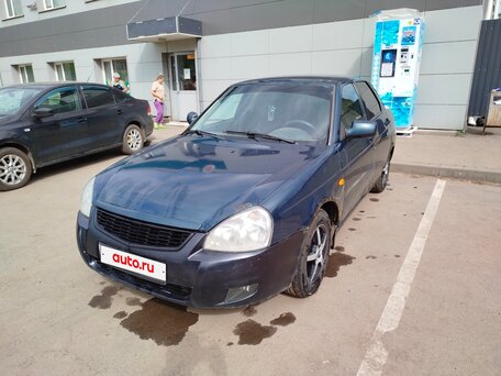 2007 Lada (ВАЗ) Priora I, синий, 240000 рублей, вид 1