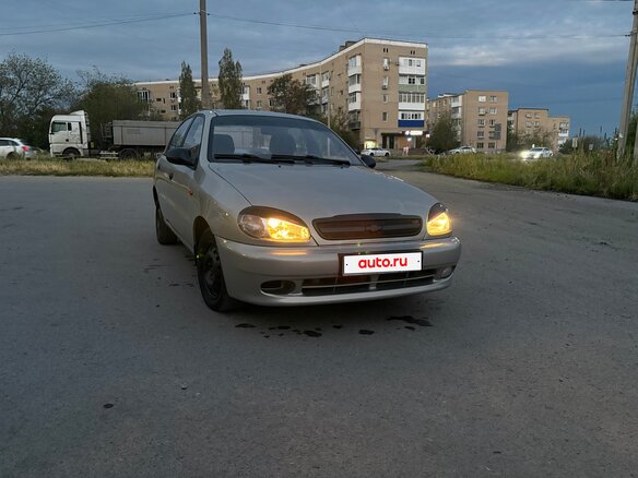 2007 Chevrolet Lanos I, серебристый, 330000 рублей - вид 1