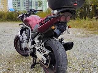 2001 Yamaha FZS1000 Fazer, красный, 295000 рублей, вид 3