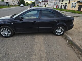 2006 Mazda 6 I (GG) Рестайлинг, чёрный, 220000 рублей, вид 4