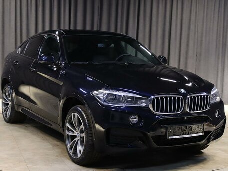 2018 BMW X6 40d II (F16), чёрный, 3649000 рублей, вид 3