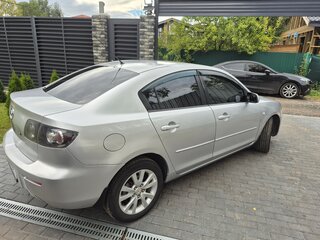 2007 Mazda 3 I (BK) Рестайлинг, серебристый, 470000 рублей, вид 3