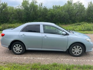 2007 Toyota Corolla X (E140, E150), голубой, 750000 рублей, вид 3