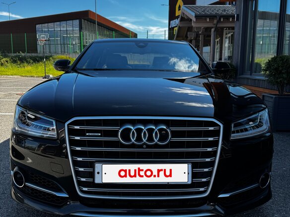 2011 Audi A8 III (D4), чёрный - вид 1