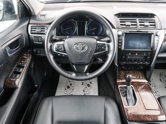 2016 Toyota Camry VII (XV50) Рестайлинг, чёрный - вид 13
