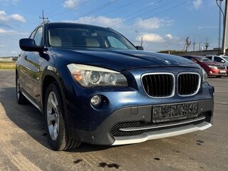 2012 BMW X1 20d I (E84) Рестайлинг, синий, 1600000 рублей, вид 2