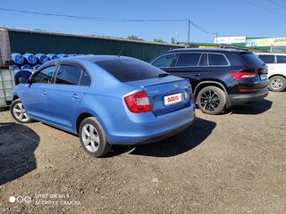 2014 Skoda Rapid I, синий, 1090000 рублей, вид 1
