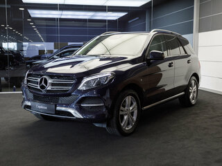 2016 Mercedes-Benz GLE 300 I (W166), синий, 3490000 рублей, вид 1