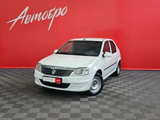 2013 Renault Logan I Рестайлинг, белый, 585000 рублей, вид 1