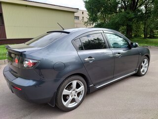 2008 Mazda 3 I (BK) Рестайлинг, серый, 660000 рублей, вид 4