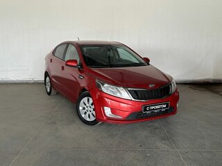 2013 Kia Rio III, красный, 499000 рублей, вид 3