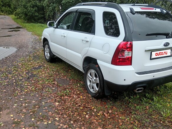 2010 Kia Sportage II Рестайлинг, белый - вид 5