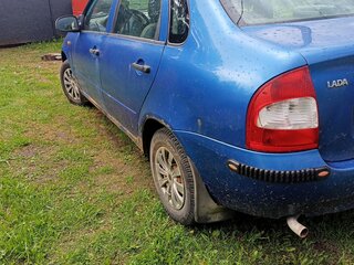 2007 Lada (ВАЗ) Kalina I, синий, 150000 рублей, вид 4
