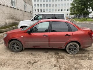 2020 Lada (ВАЗ) Granta I Рестайлинг, красный, 510000 рублей, вид 5