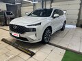 2021 Hyundai Santa Fe IV Рестайлинг, белый - вид 3