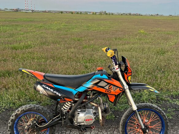 2022 Kayo Evolution YX125EM, оранжевый, 45000 рублей - вид 1