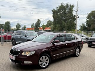 2009 Skoda Superb DSG II, пурпурный, 750000 рублей, вид 2