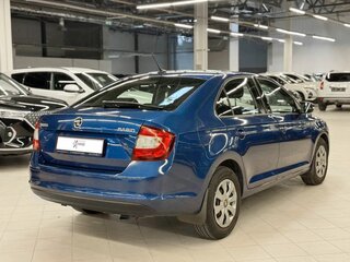2018 Skoda Rapid I Рестайлинг, синий, 1402315 рублей, вид 5