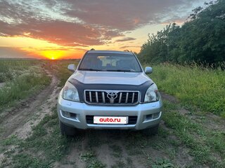 2008 Toyota Land Cruiser Prado 4-speed 120 Series Рестайлинг, серебристый, 2500000 рублей, вид 1