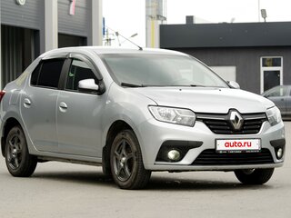 2021 Renault Logan II Рестайлинг, серебристый, 950000 рублей, вид 3