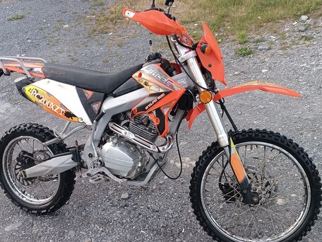 2014 Racer Enduro, оранжевый, 83000 рублей, вид 4