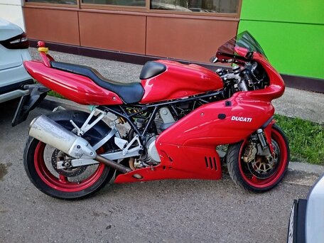 2002 Ducati Supersport, красный, 230000 рублей, вид 2