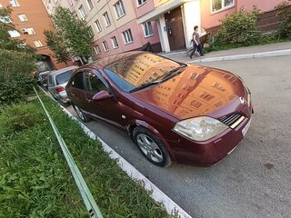 2004 Nissan Primera III (P12), красный, 380000 рублей, вид 3