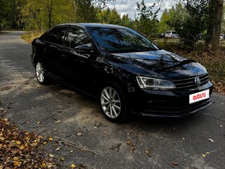 2016 Volkswagen Jetta VI Рестайлинг, чёрный, 1360000 рублей, вид 4