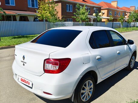 2017 Renault Logan II, белый, 600000 рублей, вид 4