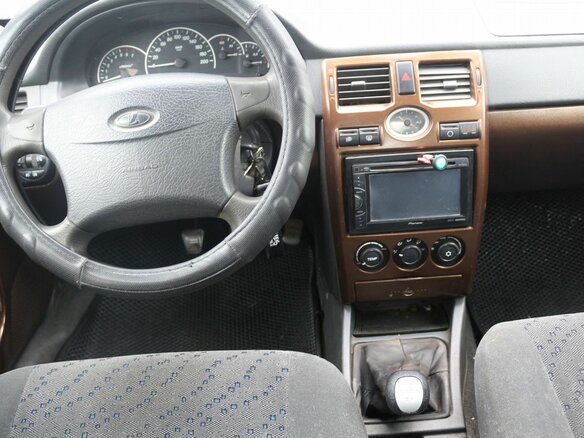 2009 Lada (ВАЗ) Priora I, чёрный - вид 6
