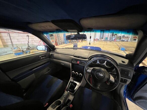 2002 Subaru Forester II, синий, 1000000 рублей - вид 10