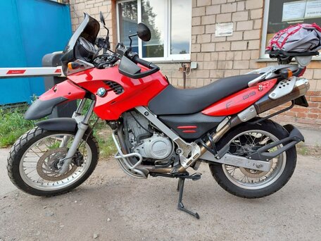 2001 BMW F 650 GS, красный, 355000 рублей, вид 1