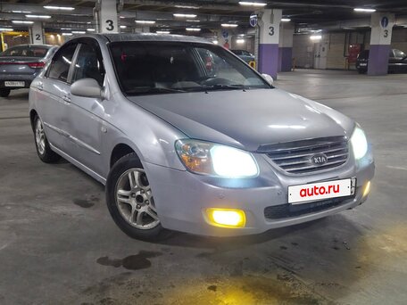 2006 Kia Cerato I Рестайлинг, серебристый, вид 3
