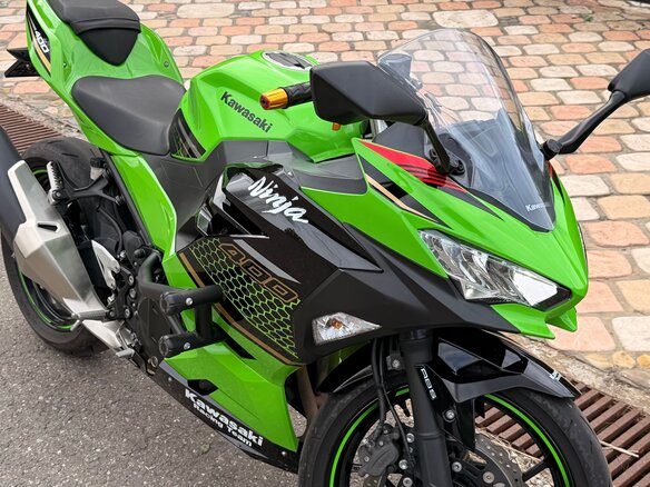 2020 Kawasaki Ninja 400, зелёный, 530000 рублей - вид 19