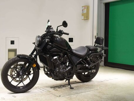 2023 Honda CMX 1100 Rebel, чёрный, 977000 рублей, вид 4