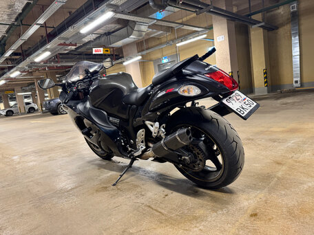 2008 Suzuki GSX 1300 R Hayabusa, чёрный, 899000 рублей, вид 3