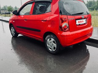 2008 Kia Picanto I Рестайлинг, красный, 355555 рублей, вид 5