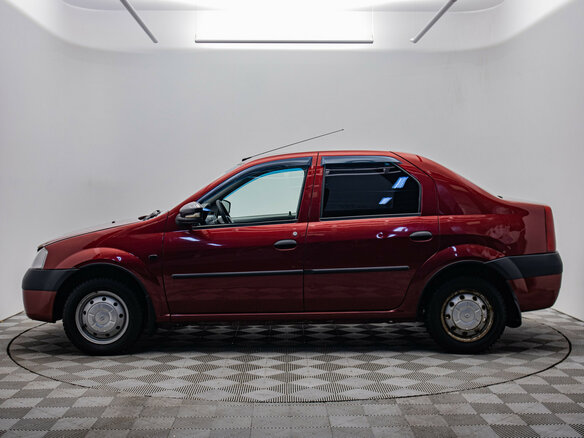 2009 Renault Logan I, красный - вид 1