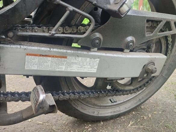 1998 Suzuki GSX 600F Katana, синий, 300000 рублей - вид 9
