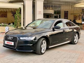 2017 Audi A6 IV (C7) Рестайлинг, чёрный, 1790000 рублей, вид 1