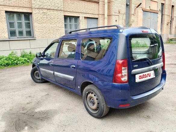 2017 Lada (ВАЗ) Largus I, синий, 560000 рублей - вид 2
