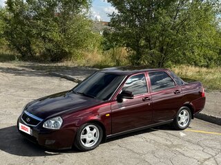 2010 Lada (ВАЗ) Priora I, пурпурный, 350000 рублей, вид 2