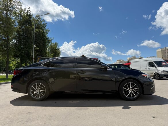 2015 Lexus ES 200 VI Рестайлинг, чёрный - вид 1