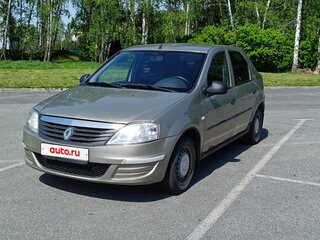 2010 Renault Logan I Рестайлинг, бежевый, 300000 рублей, вид 2