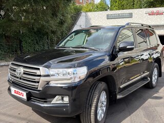 2015 Toyota Land Cruiser 200 Series Рестайлинг 2, чёрный, 4300000 рублей, вид 2