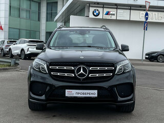 2017 Mercedes-Benz GLS 500 I (X166), чёрный, 6370650 рублей, вид 2