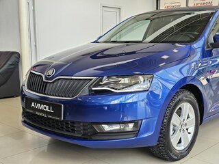 2019 Skoda Rapid I Рестайлинг, синий, 1699000 рублей, вид 3